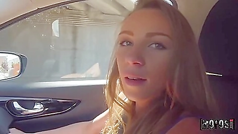 Sexy young chick fucks her boyfriend