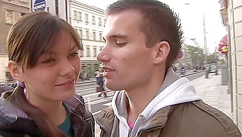 Mature woman fucked by two guys