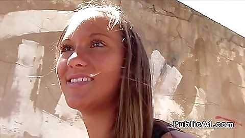 Tra leaks and cum after a dildo